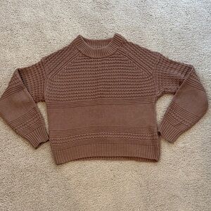 Universal Thread Women's Tan Knit Sweater